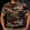 T-shirt Homme Camo CE - Coton Peigné - Manches Courtes