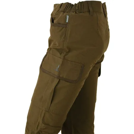 Pantalon Hyperstretch Savane 7 poches kaki T38-60