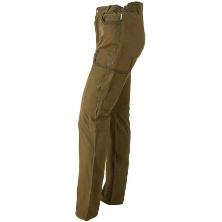 Pantalon Hyperstretch Savane 7 poches kaki T38-60