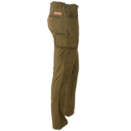 Pantalon Hyperstretch Savane 7 poches kaki T38-60