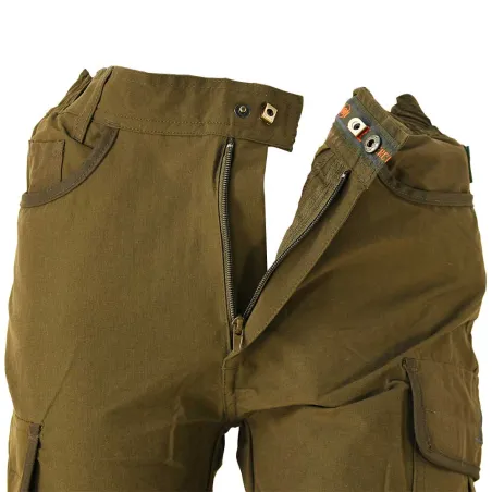 Pantalon Hyperstretch Savane 7 poches kaki T38-60