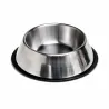 Gamelle inox anti-bruit pour chien - 24 cm - 1,8 L