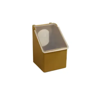 Mangeoire éco 1 trou pour pigeons en cage - Anti-gaspi