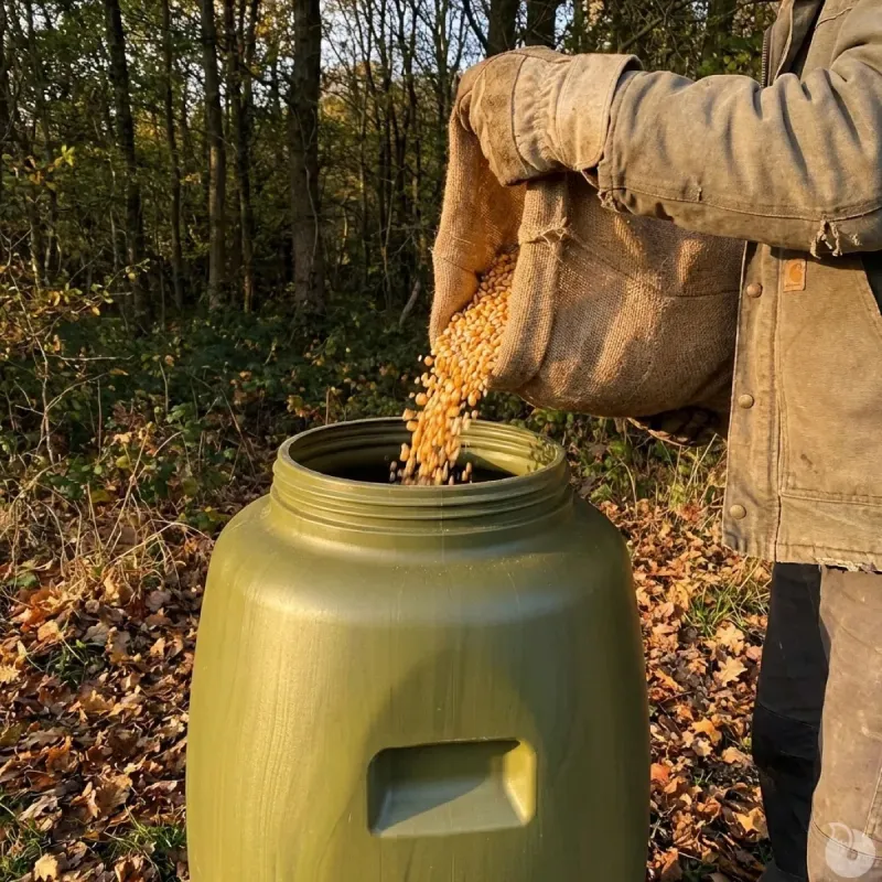 Bidon 60L pour agrainage ou réserve d'eau - Ø34cm x H67cm