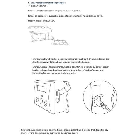 Porte automatique Breed Safe V2 pour poulailler 22x33 cm