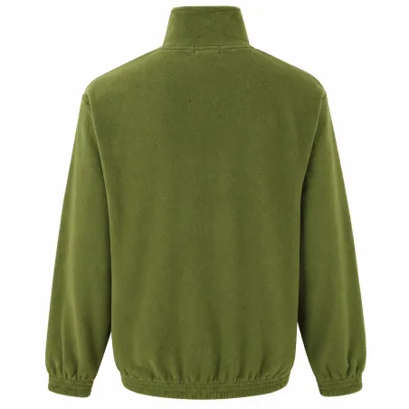 Blouson polaire broderie canard kaki M à 3XL
