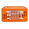Cage transport démontable pour volailles et rongeurs 77x58x29cm