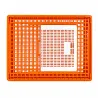 Cage transport démontable pour volailles et rongeurs 77x58x29cm