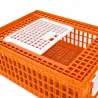 Cage transport démontable pour volailles et rongeurs 77x58x29cm