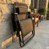Fauteuil relax acier 5 positions - Confort extérieur