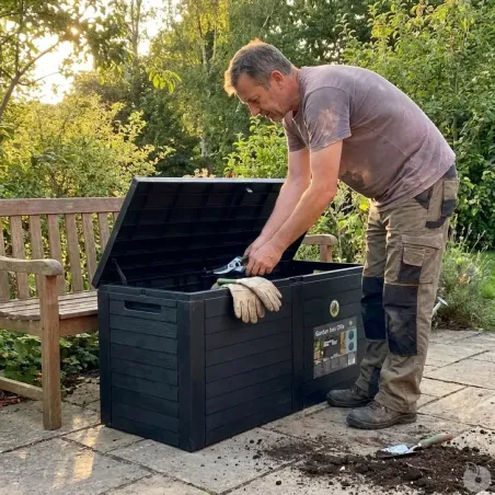 Coffre extérieur 240L résistant UV et intempéries