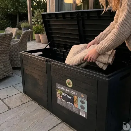 Coffre extérieur 240L résistant UV et intempéries