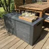 Coffre extérieur 240L résistant UV et intempéries