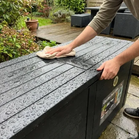 Coffre extérieur 240L résistant UV et intempéries