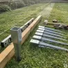Support poteau bois 7,1x7,1 cm - Acier galvanisé à enfoncer