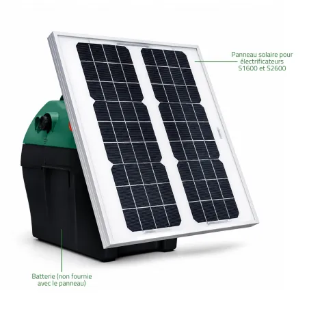Alimentation solaire pour électrificateurs S1600/S2600