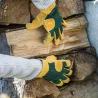 Gants cuir Black Fox taille 8 - Protection bois et travaux