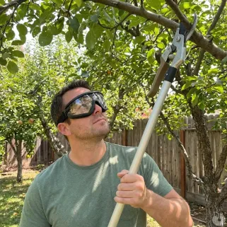 Lunettes de protection ajustables anti-rayures noires