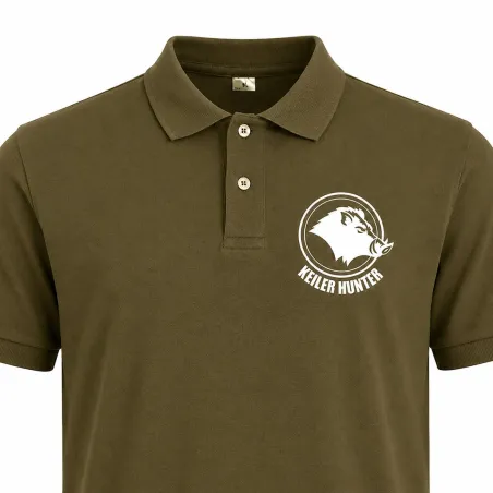 Polo Keiler Hunter kaki - Confort et résistance