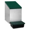 Pondoir mural galvanisé 26,7x52x48 cm fond plastique