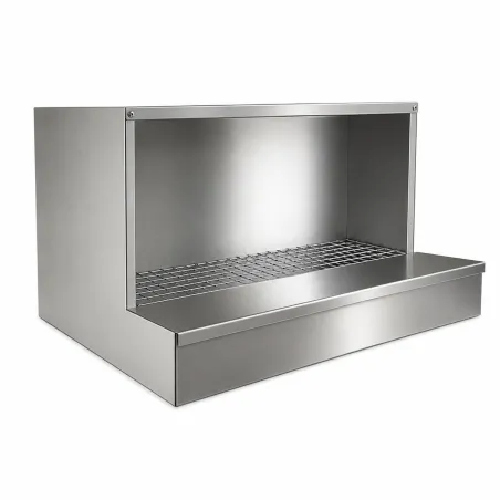 Pondoir galvanisé 2 cases - Ramassage extérieur