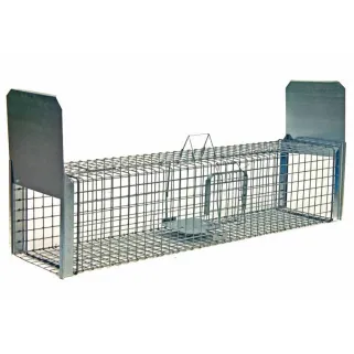 Cage-piège Strong à glissière 180x34cm - 3 poignées anti-nuisibles
