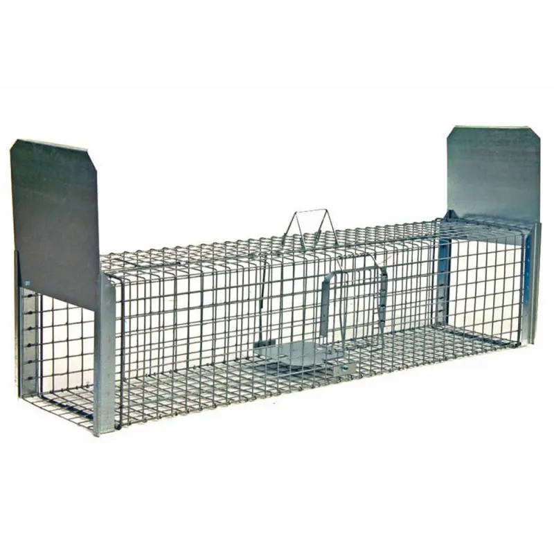 Cage-piège Strong à glissière 180x34cm - 3 poignées anti-nuisibles
