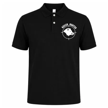 Polo Keiler Hunter noir - Confort et style pour éleveurs