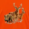 T-shirt chasse Bartavel® - scène grands animaux