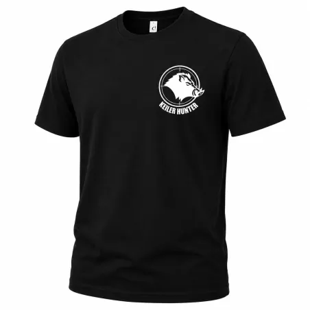 T-Shirt Keiler Hunter noir coton 190g/m² manches courtes