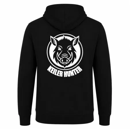 Sweat Keiler Hunter noir - Confort et robustesse 280g/m²