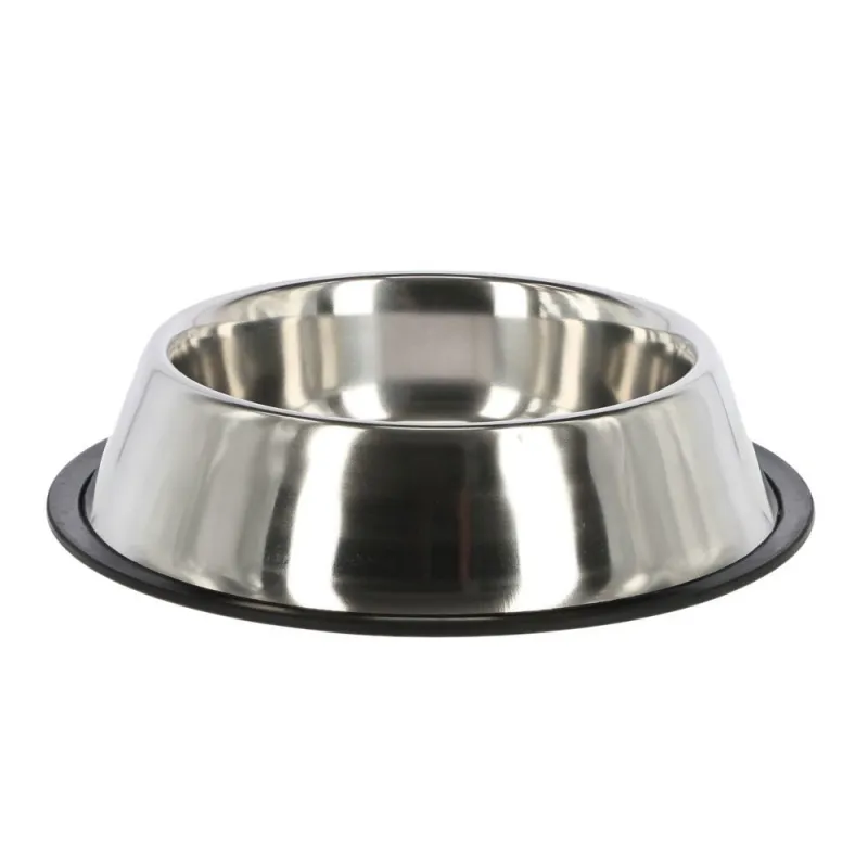 Gamelle chien inox antidérapante - 200 à 2800 ml