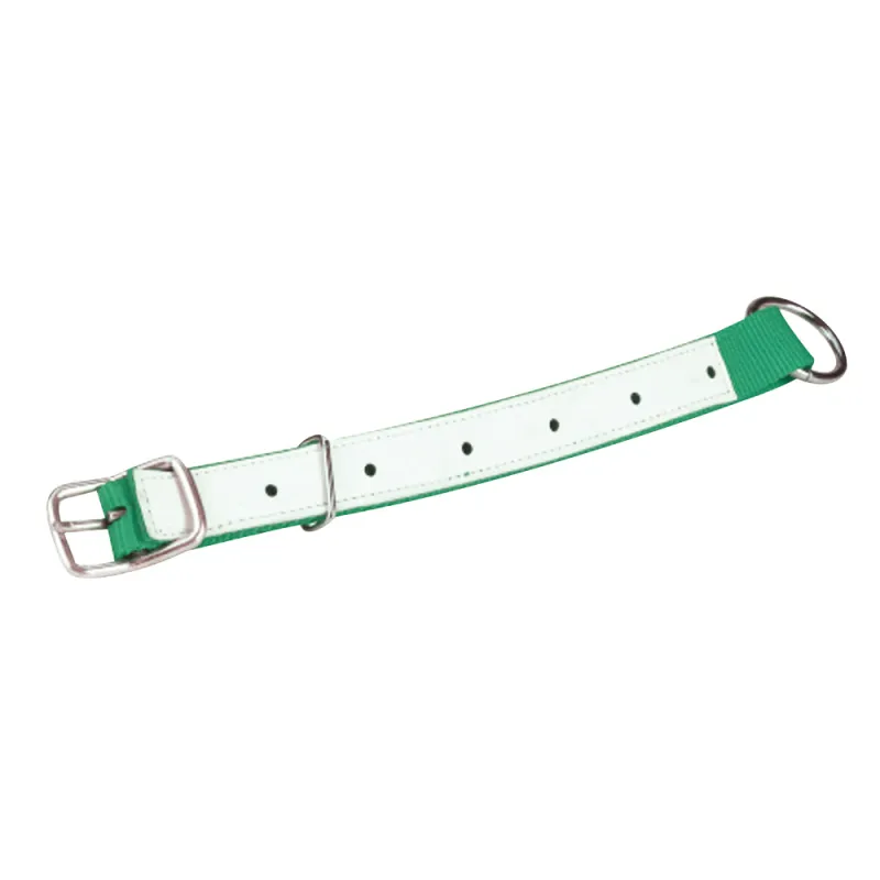 Collier ajustable moutons/chèvres en nylon bleu 60 cm