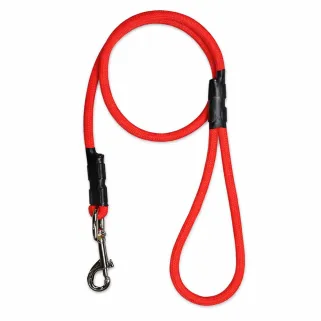 Laisse HB DOG Biothane orange 120 cm - Confort & Sécurité