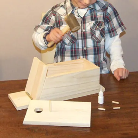 Kit nichoir en bois à assembler - Activité ludique