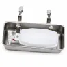 Flotteur mobile inox pour bac à eau - étable & pâturage