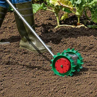 Semoir manuel 6 disques Super Seeder - Potager facile