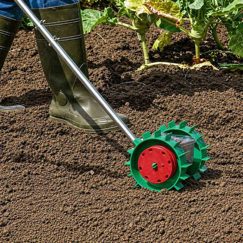 Semoir manuel 6 disques Super Seeder - Potager facile