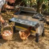 Mangeoire Robust® 24kg - Acier galvanisé pour volailles