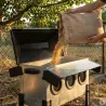 Mangeoire Robust® 18kg - Acier galvanisé anti-pluie volailles