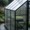 Serre aluminium 2,11 m² - Polycarbonate 4 mm - 119x177x192 cm