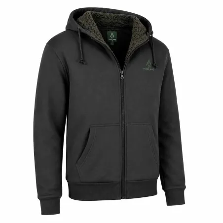 Sweat polaire zippé Treeland vert - Chasse & extérieur