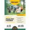 Mangeoire Robust® 24kg - Acier galvanisé anti-pluie