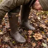 Bottes Rambouillet full zip marron 37-47 en caoutchouc