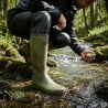 Bottes Marly kaki antidérapantes en caoutchouc naturel 37-48