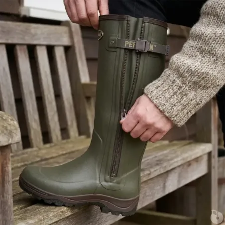 Bottes SPS Cambridge néoprène kaki 37-48 - Percussion®