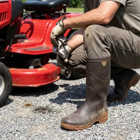 Bottes SEBS légères résistantes lisier et hydrocarbures