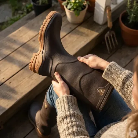 Bottes SEBS légères résistantes lisier et hydrocarbures