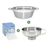 Kit confitures : bassine + entonnoir + 500 étiquettes