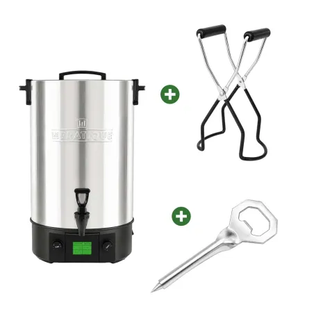 Kit stérilisation 30L + pince et ouvre-bocal pour conserves